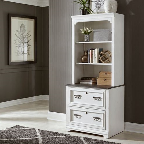 American Design Furniture by Monroe - Josephine File Cabinet And Hutch